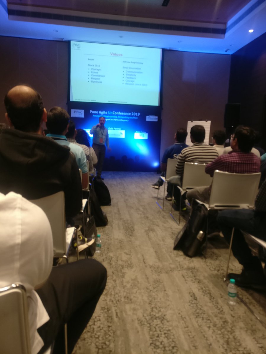 binseema's tweet photo. Are you Agile enough? Do you do Extreme Programming? @ScaleUpPune #PAUC19 #PAUC https://t.co/VtrBf1SUIG