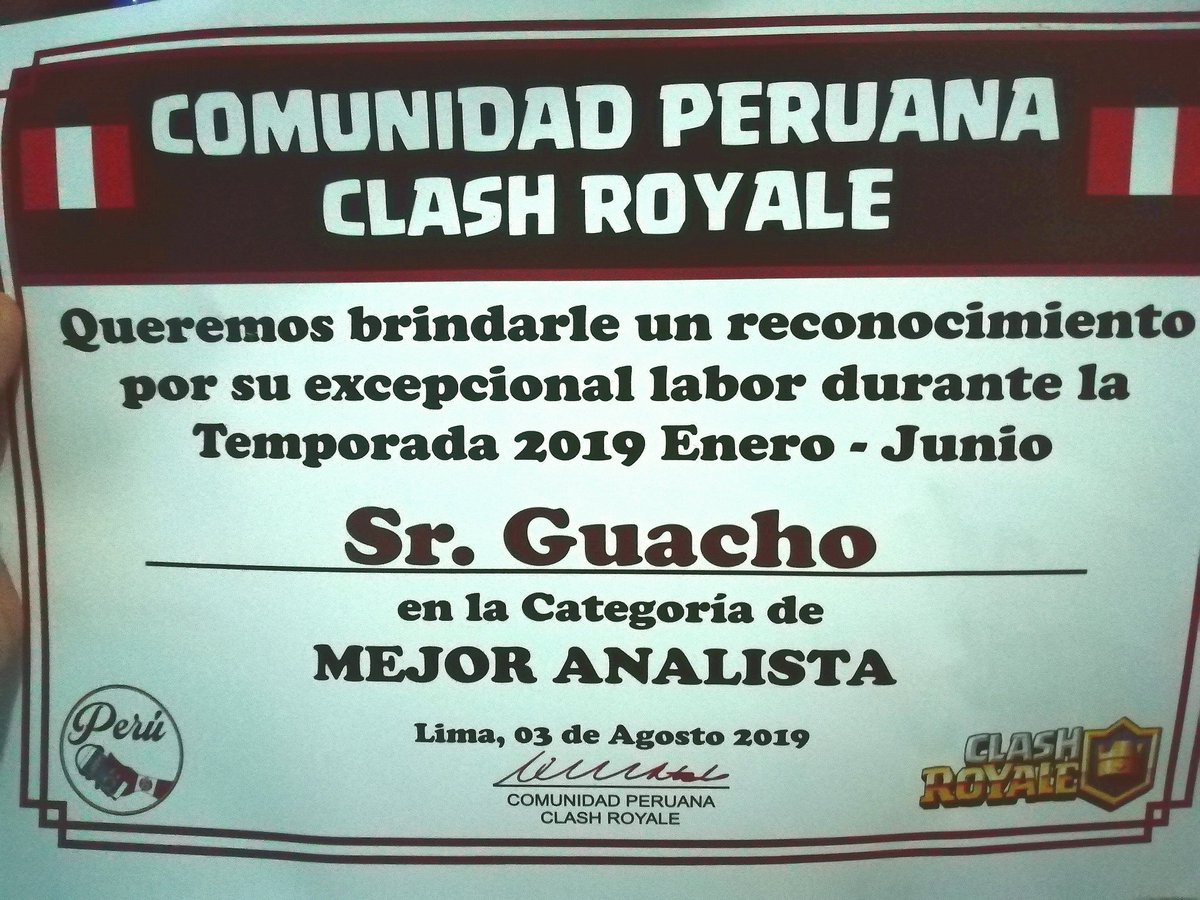 Es un honor ser reconocido como el mejor analista del Perú 🇵🇪