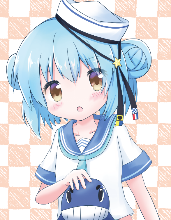サミュエル・B・ロバーツ(艦これ) 「【新刊告知2】 Samuel.B.Robertsことサムちゃんの夏なイラスト本で」|永風とばる🍃1日目(土)西は-08bのイラスト