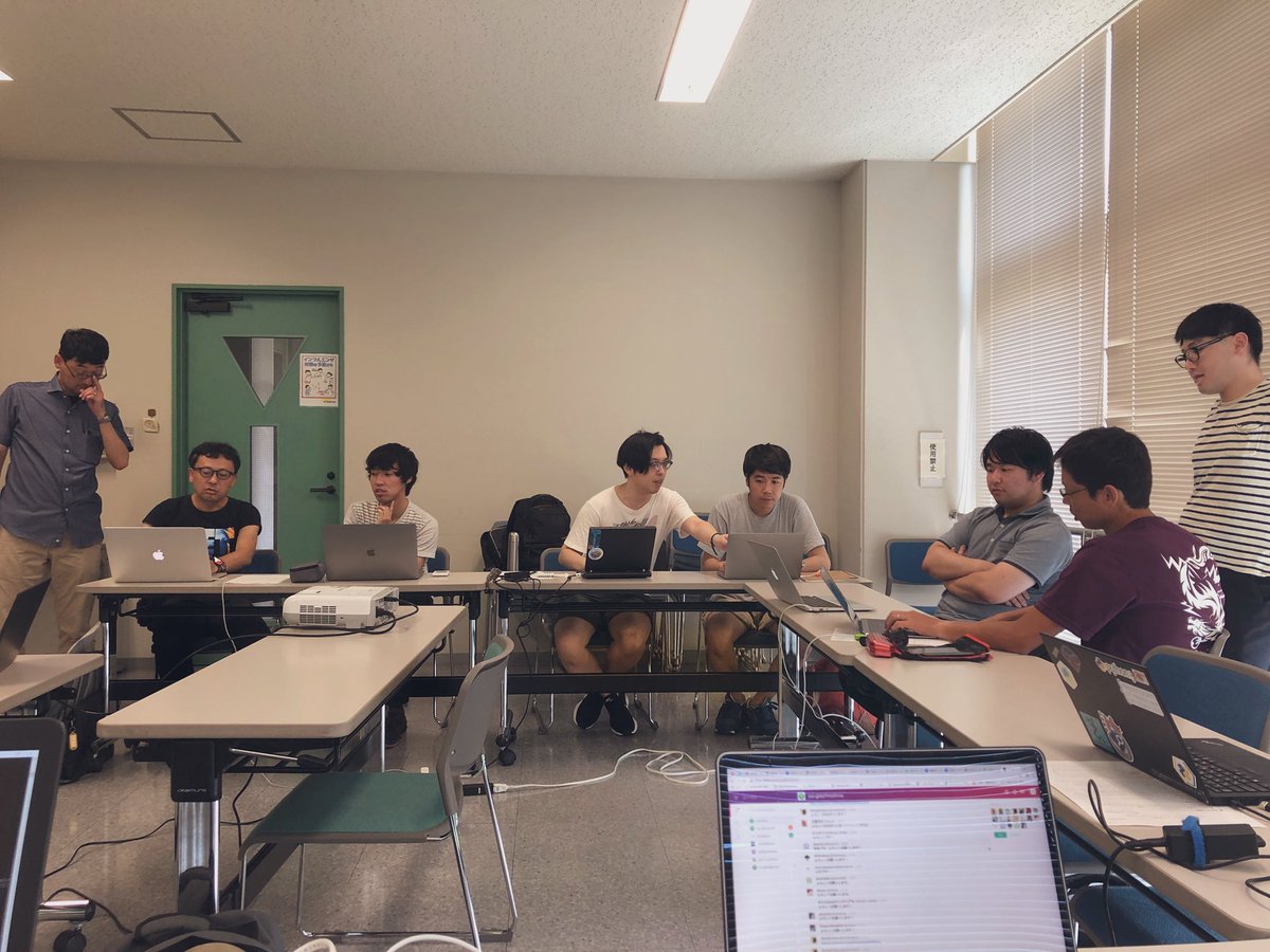 mu2in's tweet image. OSSに貢献するためにもくもくと作業中です！ #oss_gate