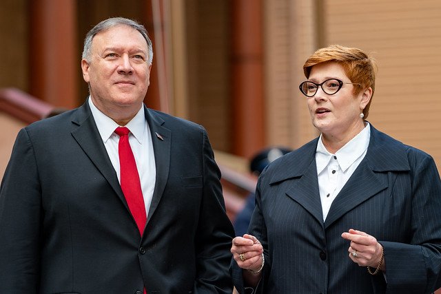 There is no better, stronger, or deeper relationship than the one we share with #Australia. In my meetings with <a href="/ScottMorrisonMP/">Not ScoMo</a>, <a href="/MarisePayne/">Marise Payne</a>, and @Lindareynoldswa, we discussed our steadfast and continuing U.S.-Australia alliance. #USwithAUS