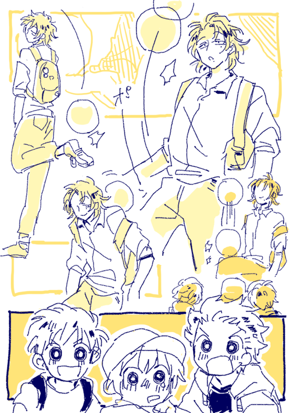 2⃣が⚽️蹴ってるだけの漫画 その1/2
(⚠️エッジから) 