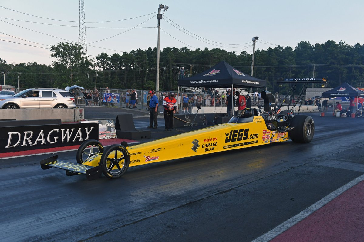 TeamJEGS's tweet photo. . @troycoughlinjr aces Atco Dragway with second Top Alcohol Dragster victory of season | https://t.co/PApYIMKVgp @JEGSPerformance @Paigecoughlin3 @NHRA #WINwithJEGS https://t.co/Vv0EEA44Ts