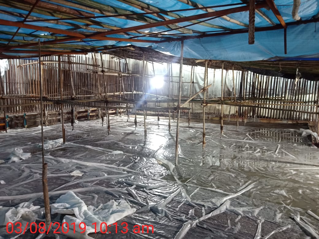 AshwiniBhide's tweet photo. At #Churchagte stn of @MumbaiMetro3 #Package1 team of #LTSE JV completed their 3rd base slab despite heavy rains by pouring 650 cum concrete and taking their tally of base slab completion to 21%. Well done team #MMRC and #MAPLE GC as well. Keep it up. https://t.co/fEISerFZax