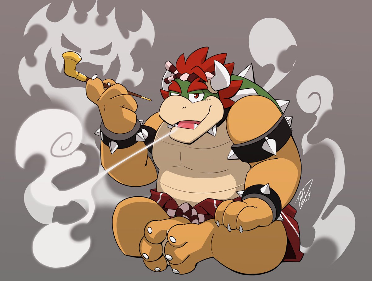 HikazeDragon's tweet photo. Bowser's Celebration!💨 #BowserDay https://t.co/DD3l79kvBc