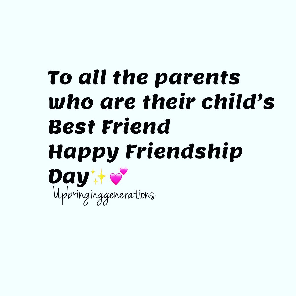 Upbringinggene1's tweet photo. #mom #dad #parents #bestfriend #HappyFriendshipDay2019 #bonding #parentsandchild #upbringinggenerations https://t.co/nmnx8cU5NR