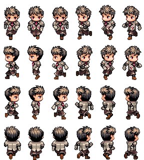 Vibrato アルドのホコグラ ダッシュ ドット絵 Rpgツクールmv 歩行グラフィック アルド Rpgツクールmv T Co 9dtrixe8n6