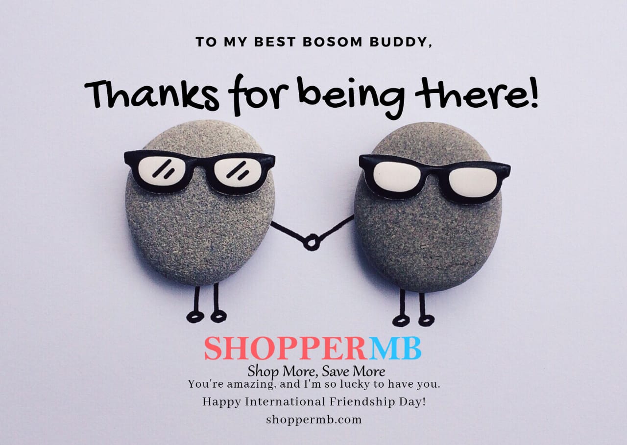 ShopperMb on X: To My Best Bosom Buddy. Thanks for being there! You are  amazing, and I am so lucky to have you. Happy Friendship Day.  t.coOCk8oyJRor . #buddy #bestbuddy #Friendship #FriendshipDay #