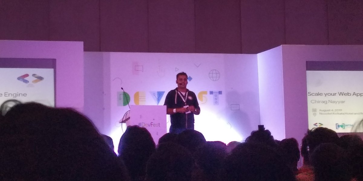 _flametron_'s tweet photo. And here is the legend of cloud himself @chiragnayyar #DevFest19 #GDGKol #DevFestKol @gdgkolkata #cloud #gcp https://t.co/PzT5t1nKxk