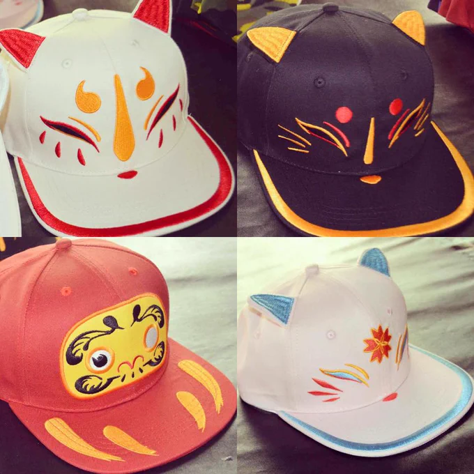 Sorry for the delay! My online store is now open!! Everything is kinda limited right now so get them quick! (6 pink hats left :X) https://t.co/a1JtWIoqLs 