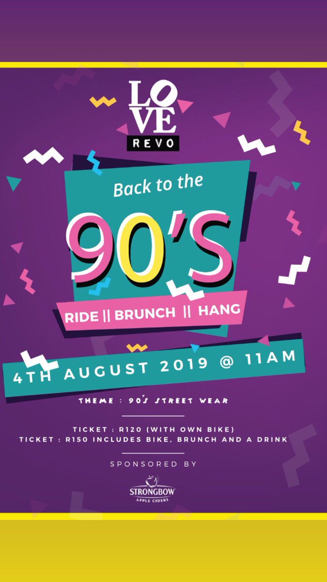 LoveRevo_SA's tweet photo. Back to the 90s on our today’s Ride // Brunch // hang session at Loverevo https://t.co/ZBLEY4HBWL