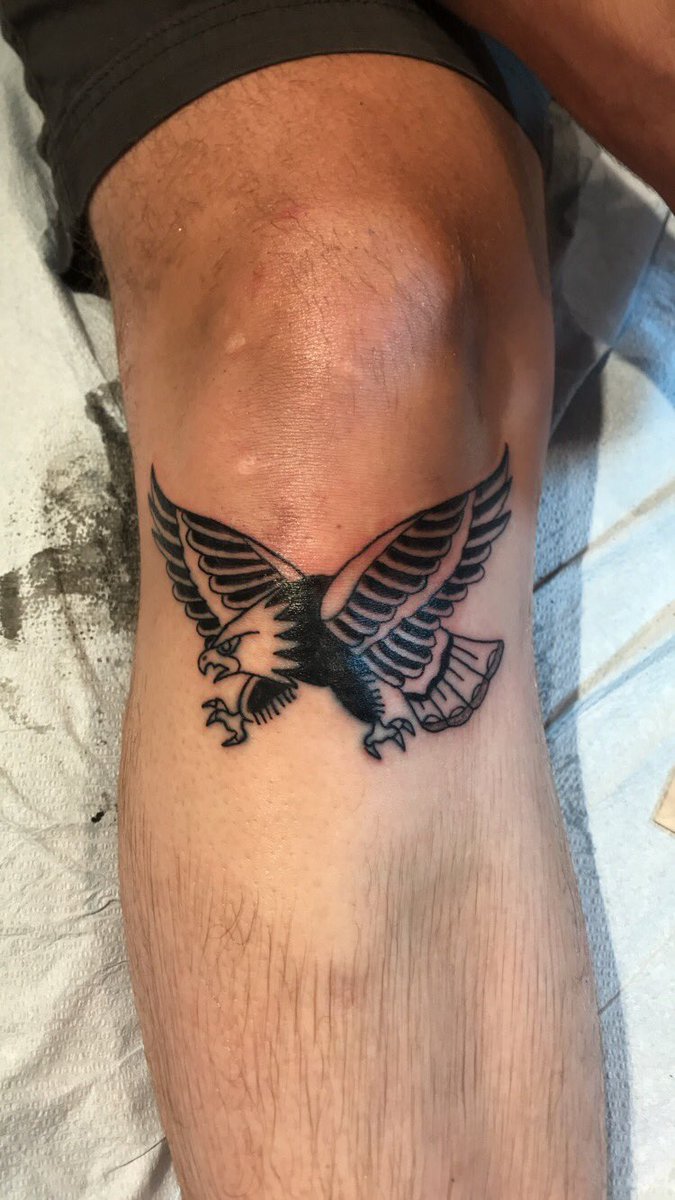 ImMikeDanger's tweet photo. Haven’t really came out to the public with this yet and probably won’t outside of Twitter for a while, but I started a tattoo apprenticeship a few months ago in NY.  A few of my friends stepped up and let me lay down my first 3 tatts. https://t.co/7IFWvA8507