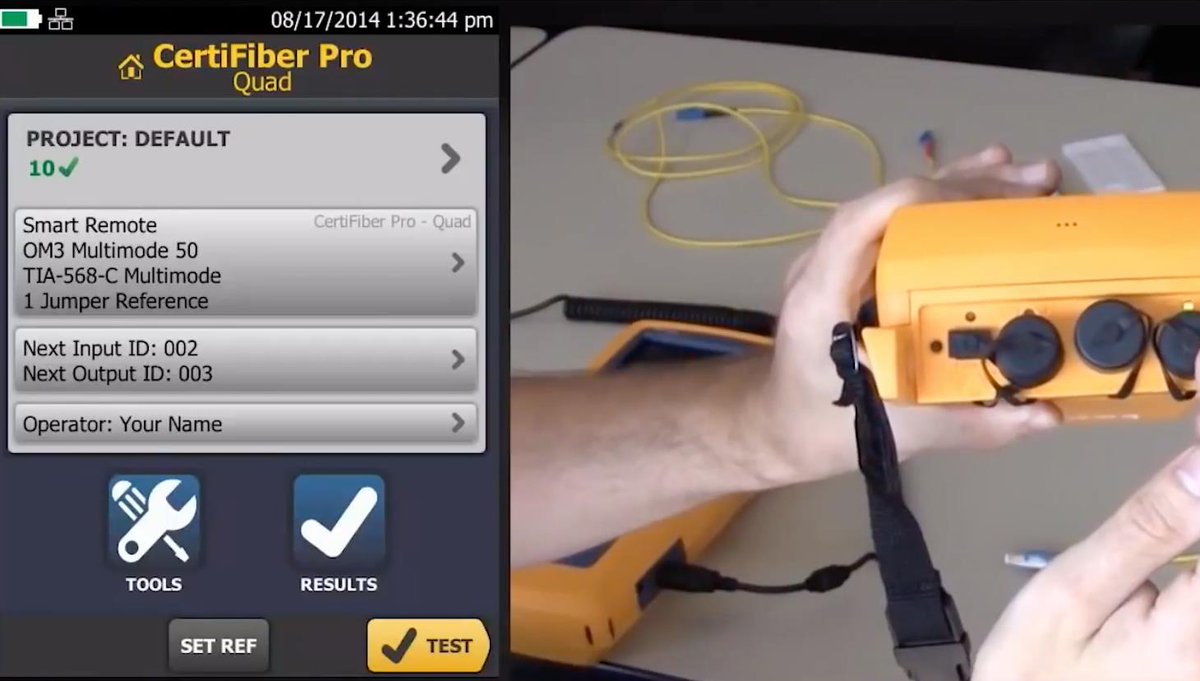 SynergixINTL's tweet photo. One reason @FlukeNetDCI CertiFiber™ Pro is fast is because it can certify two fibers in one test. But what if you only need to test one? It’s easy to do, as demonstrated in this video: https://t.co/UhijGhPIvK
#synergixinternational #flukenetworks #certifiberpro #dsx https://t.co/7QpTHvZq5b