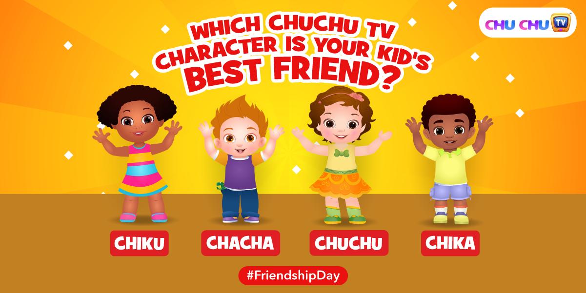 توییتر Chuchu Tv Nursery Rhymes در توییتر Hello Parents True Friends Bring Out The Best In Us Which Chuchu Tv Character Is Your Little One S Best Friend Comment Below Friendshipday Chuchutv