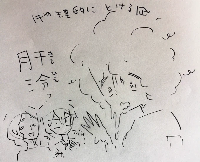 この暑さに物理的に溶ける凪です 