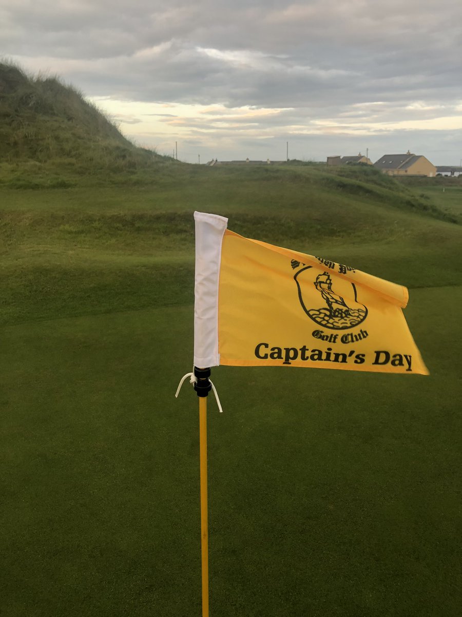 spanishpointgc's tweet photo. Looking forward to a great day 🏌🏼☘️👍 Course is in immaculate condition .. Well Done Dinny Gallery and team for a great job.#Capts Prize https://t.co/IfhCebDUah