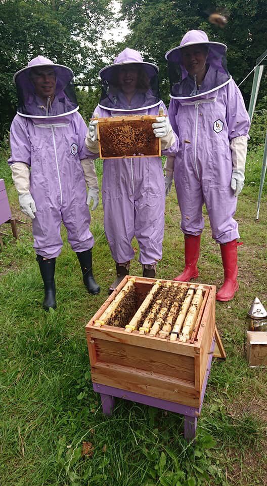 HanChiMan2016's tweet photo. @LavenderSurrey Thank you for an amazing Bee Safari experience. It was lovely and we have learnt so much 💓🐝 https://t.co/k50aSZa75k