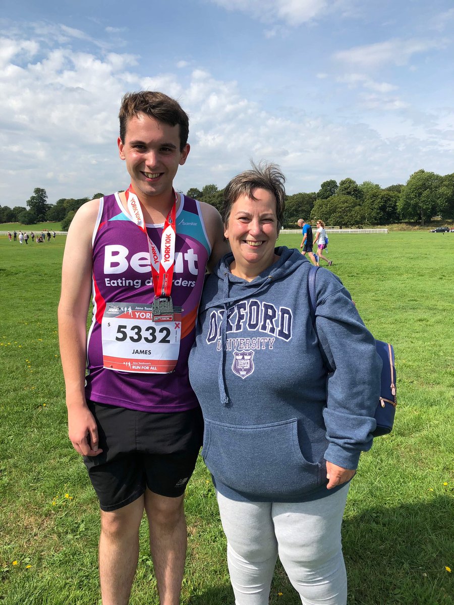JamesSamNevett's tweet photo. I was so pleased to run for @beatED  for the second time, this time at my second #York10k! Thank you to everyone who has sponsored me and there is still time to donate at: https://t.co/yQv6OuAItg https://t.co/bgD2AHIdQc