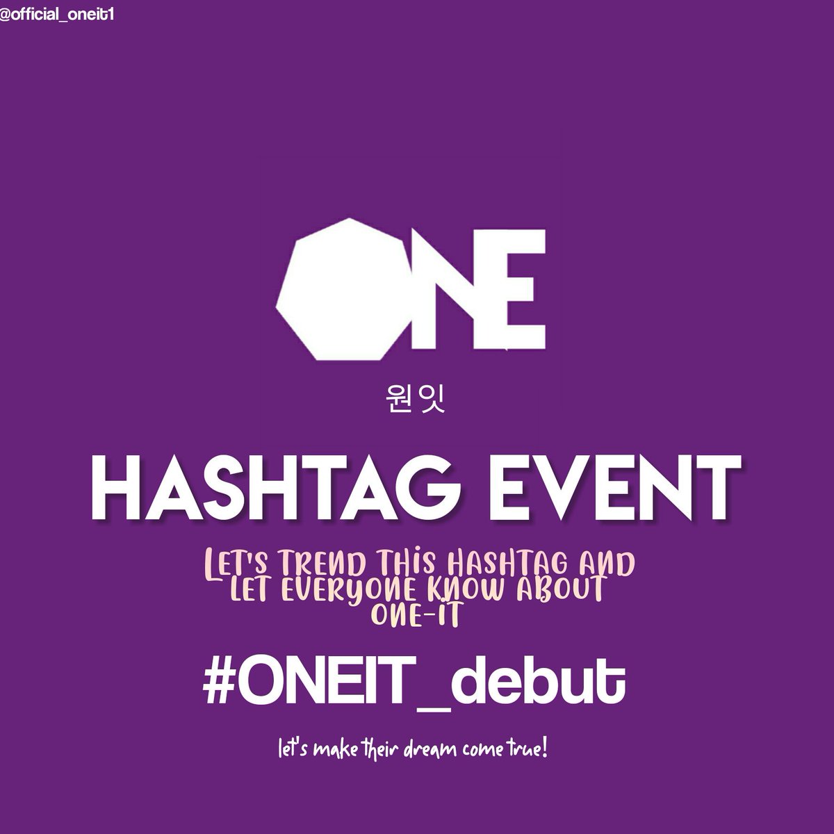 official_oneit1's tweet photo. 안녕하세요 , 원잇 그룹 프로젝트 리더 입니다. 

[+] Let's trend this hashtag #ONEIT_debut on Twitter.

Don't forget to retweet and let everyone know about ONE-IT. Thank you.

감사합니다.

#ONE_IT #oneit #프로듀스 #주창욱 #김시훈 #최수환 #이협 #강현수 #김동윤 #김국헌 #김현빈 https://t.co/j72uigFUyZ