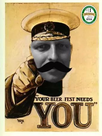 Each year we couldn't do The Beer Festival without our volunteers who help staff the bar &amp; entrance desks. If you could give a couple of hours then please sign up here: tinyurl.com/y3zle8eb

You get FREE entry for the rest that day, and you might get a drink off the Chairman.