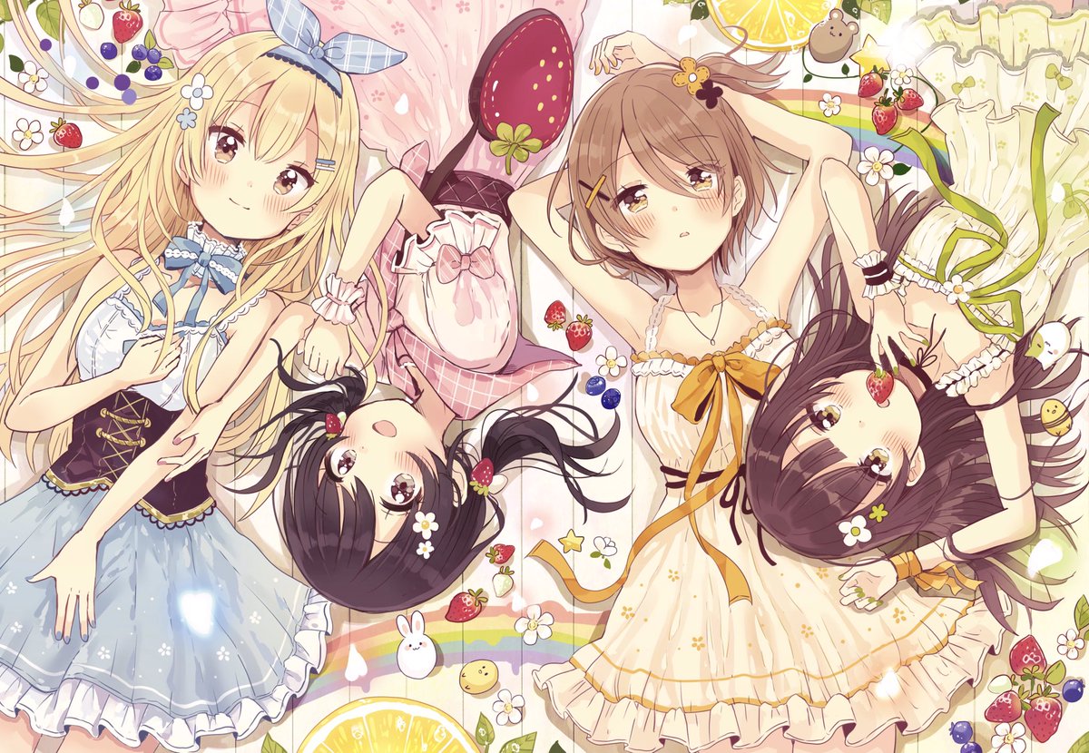 「『Märchen girls!』 」|佐倉おりこ🍀ぬり絵本5/10発売🎨 ｺﾐﾃｨｱ144【く13b】のイラスト