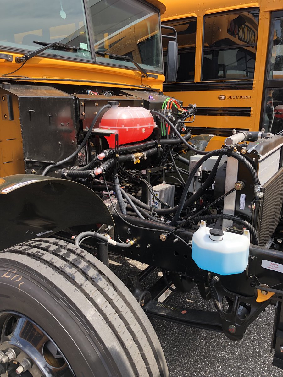 BirdBusSales's tweet photo. Just Arrived with NO ENGINE & NO TAILPIPE! First NY ELECTRIC BLUE BIRDS are getting ready for delivery. Electric Motor by Cummins, Body by Blue Bird and Supported by Bird Bus. More info... call us! 516-767-2700 x128 #ElectricVehicle #bus #birdbus https://t.co/SRwsmgNAAf
