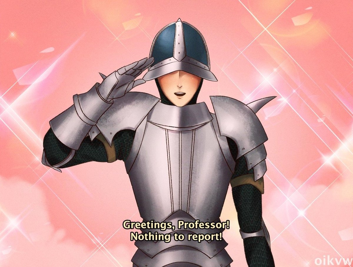 VioletHerald's tweet photo. Truly the best S rank. Gatekeeper is now my favourite 3H character.
#FireEmblemThreeHouses https://t.co/lRlB7MspZx
