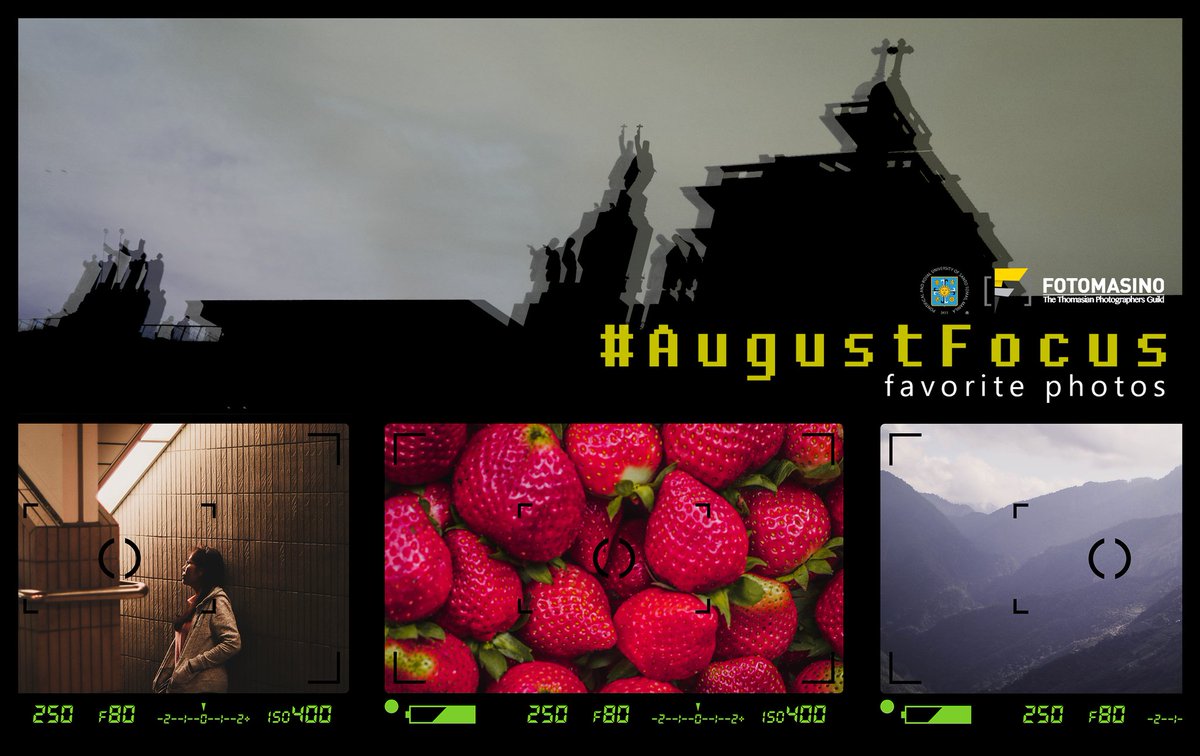 FotomasinoTPG's tweet photo. What's up, Fotomasians!

In line with the celebration of World Photography Day on August 19, we are launching this month's Photo Session entitled, #AugustFocus!

Let's focus on your favorite and treasured shots! Share it with us using the hashtag and don't forget to tag us! https://t.co/LLgZ4Ea03w