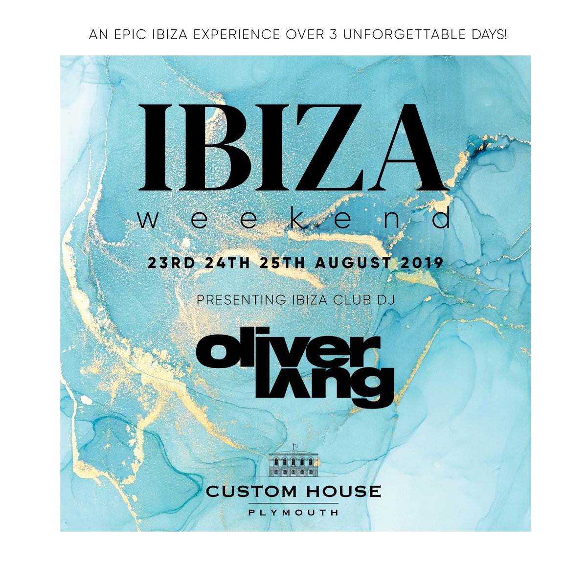 🔥 EPIC AUGUST BANK HOLIDAY NEWS 🔥

This is going to be huge.... 🚨

On August Bank Holiday we will be hosting our first Ibiza Weekend event 🤩