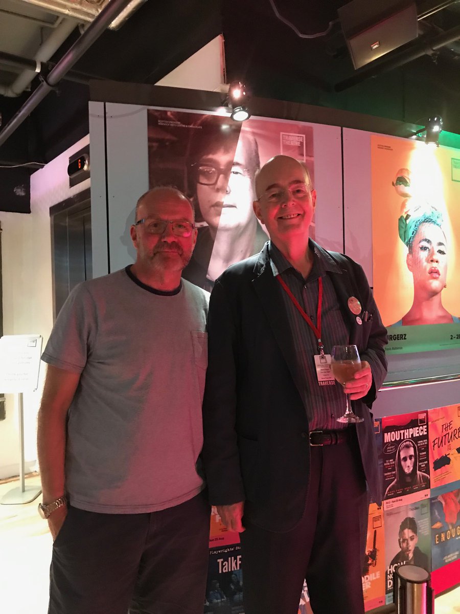 R_Vergette's tweet photo. Great to see #TryingItOn written and performed by the brilliant @DavidBEdgar at #TheTraverse. https://t.co/Q0qaGhTw3v