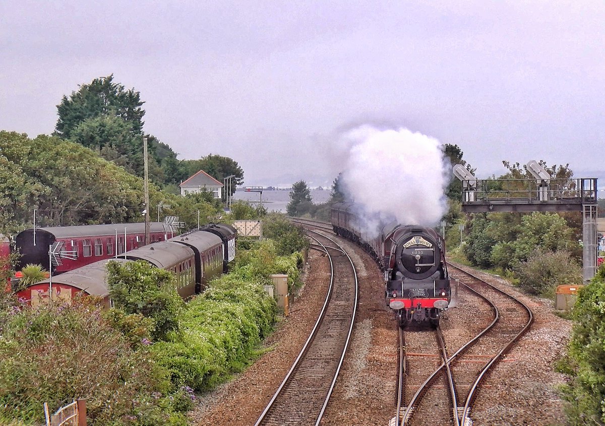 dawlish beach cams 24 7 live on twitter lms 6233 duchess of sutherland passing brunel holiday park brunel dawlishwarren luxuryholiday luxuryholidays visitdevon visitsouthdevon railwaycarriage familyholidays railwayholiday steamtrains twitter