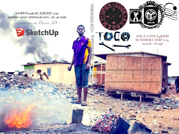 nativ_IS's tweet image. @OpenCodeAcademy, l'école 2.0 #Only4Kids de @woelab organise l'édition 2019 de son #SummerCamp. Inscrivez vos enfants pour les initier à la modélisation &amp;amp; impression 3D ici 👉🏾🔗 bit.ly/2SS4ERU
@MpenTG @republicoftogo @LfriiMedia @LAfricaine_ @cinalawson @tadegnon @IBM