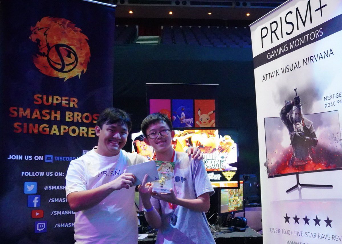 SmashGofSG's tweet photo. We have concluded the hypest August event Maximum Rage II @campusgamefest 

Congrats to 
🥇 @TechnoZX 
🥈 Skullkid 
🥉 @PoiRamee 

Also! @AtomicCore9 @Kyeean @redbeanporri @Sky_InKognito @noneinterestin 
see you next month! https://t.co/MpUZz5f3M1