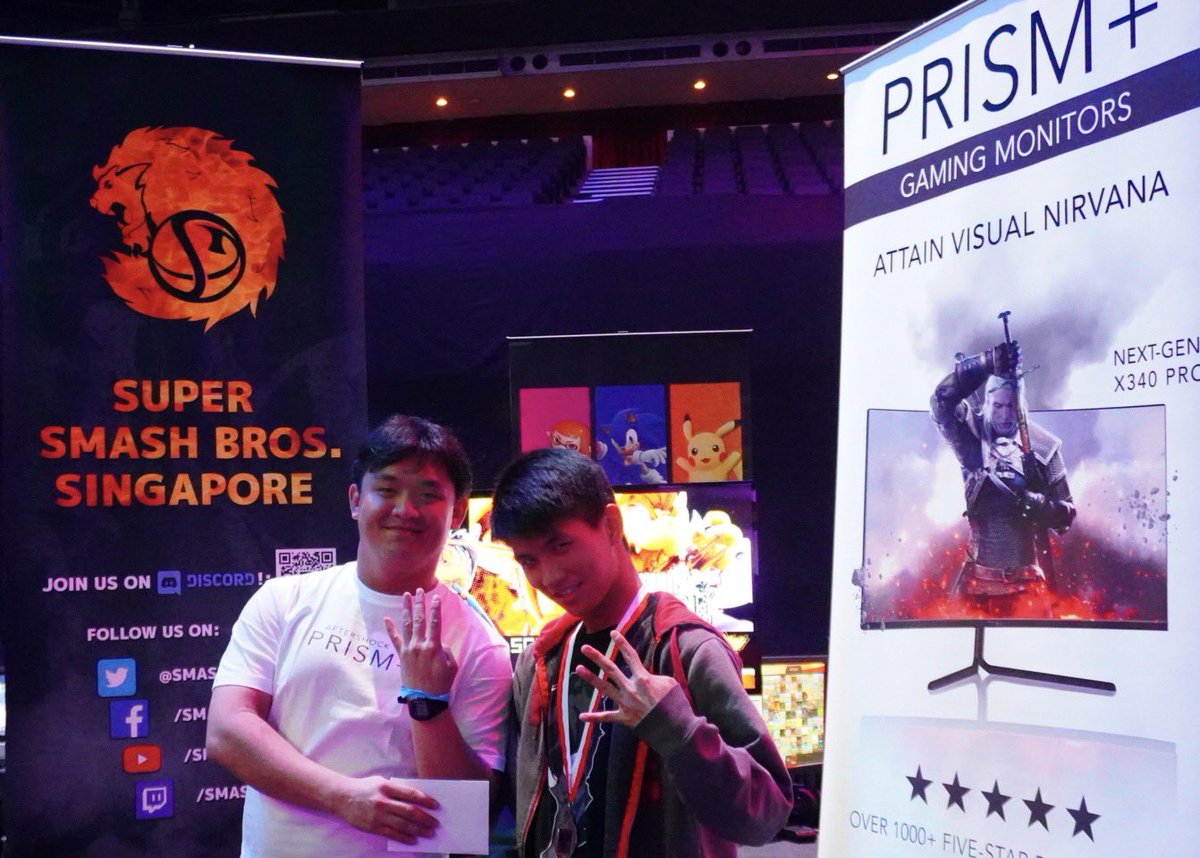 SmashGofSG's tweet photo. We have concluded the hypest August event Maximum Rage II @campusgamefest 

Congrats to 
🥇 @TechnoZX 
🥈 Skullkid 
🥉 @PoiRamee 

Also! @AtomicCore9 @Kyeean @redbeanporri @Sky_InKognito @noneinterestin 
see you next month! https://t.co/MpUZz5f3M1