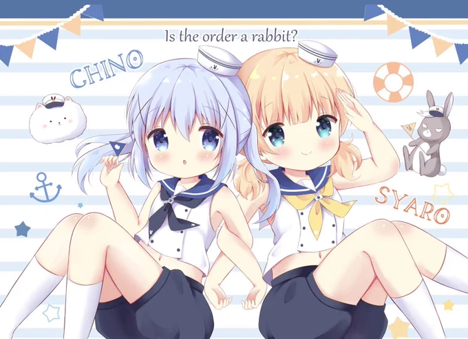 マリンチノシャロ🐰 新刊セットのクリアファイルになります! 