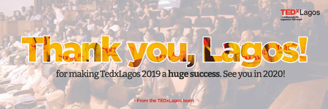 TEDxLagosng's tweet photo. Thank you Lagos!
#TEDxLagos #TEDxLagos2019 #TED #TEDx #TedTalk #Lagos #Grateful #Eko #ideasworthspreading #TEDSpeakers #TEDxEvents https://t.co/nAweCtobIP