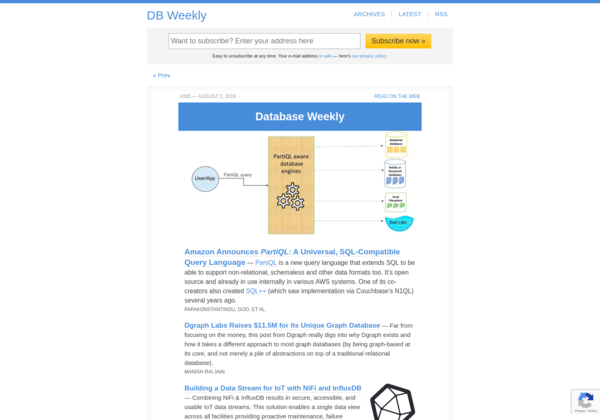 REALTechSoul's tweet image. PartiQL, a new query language to keep on your radar #realtech #QueryLanguage #Radar tinyurl.com/y47shexj