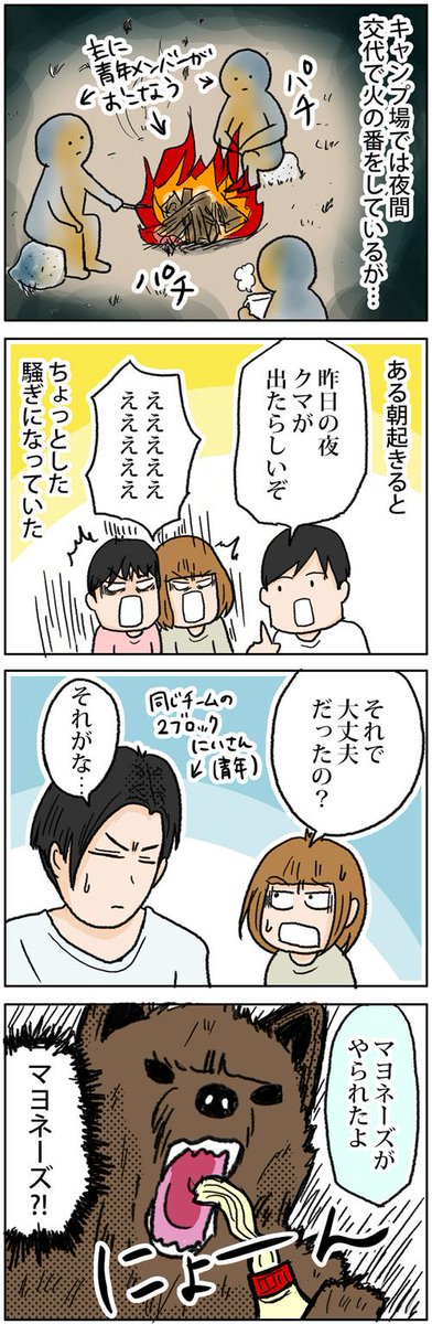小学生の時に行ったキャンプの思い出
 