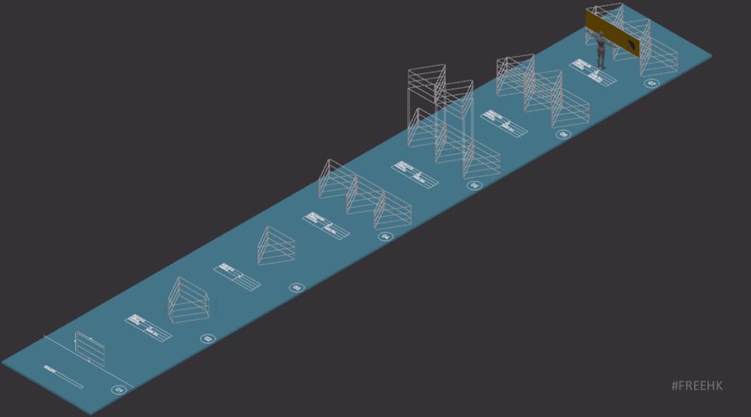cheriechancy's tweet photo. Talents in HK pouring in professional knowledge for #HongKongProtests:
1)An architect made some rendered pics of how to construct the most effective barricades+ shields
#AntiELAB https://t.co/trmDqc6SOY