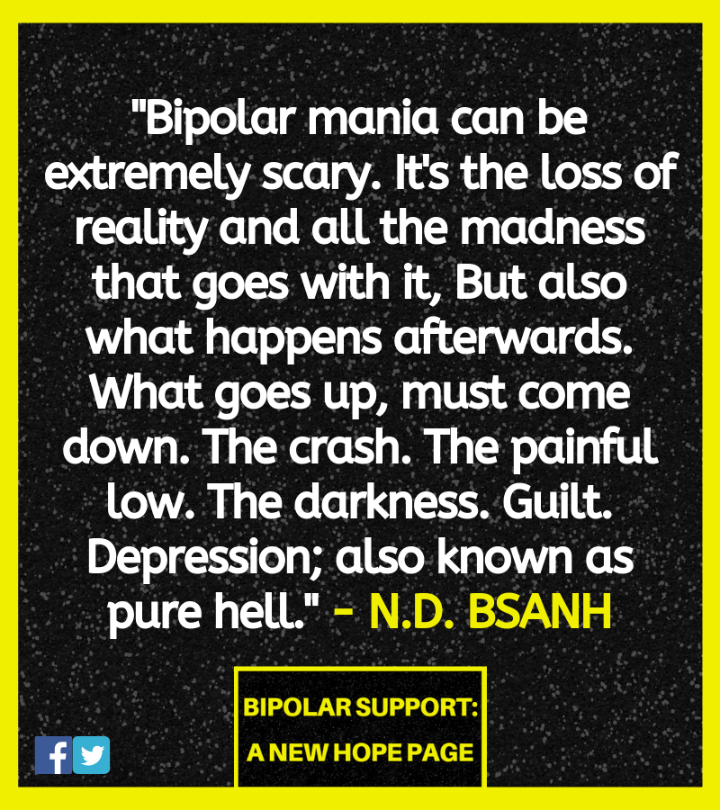 BipolarSANH's tweet photo. Mania can be scary...

#bipolardisorder #Bipolar #BipolarAwareness #ManicDepression #Bipolar1 #Bipolar2 #Cyclothymia #CyclothymicDisorder #BP1 #BP2 #BipolarType1 #BipolarType2 #BPNOS #mentalhealth #mentalillness #Mania #depression #anxiety #MixedEpisode 
@BipolarSANH https://t.co/4zmw5b38uH
