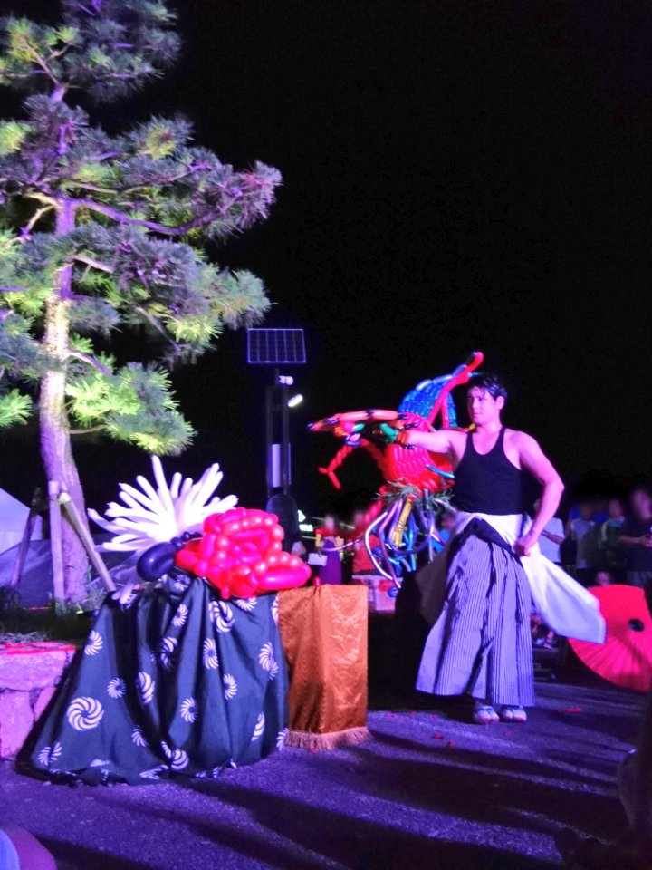 balloonchii's tweet photo. Syanさんが何回もみれて幸せだった...
16回のショー本当にお疲れ様でした！
#真夏の夜の夢
#瀬戸内サマーナイトフェスティバル2019 https://t.co/RmyKP556b7