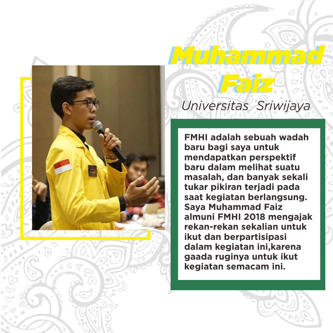 slffhuns's tweet photo. [ KILAS BALIK Kenal Profesi Hukum &amp; Forum Mahasiswa Hukum Indonesia ]

Apasih pendapat mereka yang udah pernah ikut KPH dan FMHI tahun lalu?? cek yukk!!🎆

#SLF2019
#FHUNS
#BEMFHUNS

—————————————————
Instagram : @slf.2019
Twitter : @slffhuns
OA Line : @347psabq https://t.co/JonjUgav8m