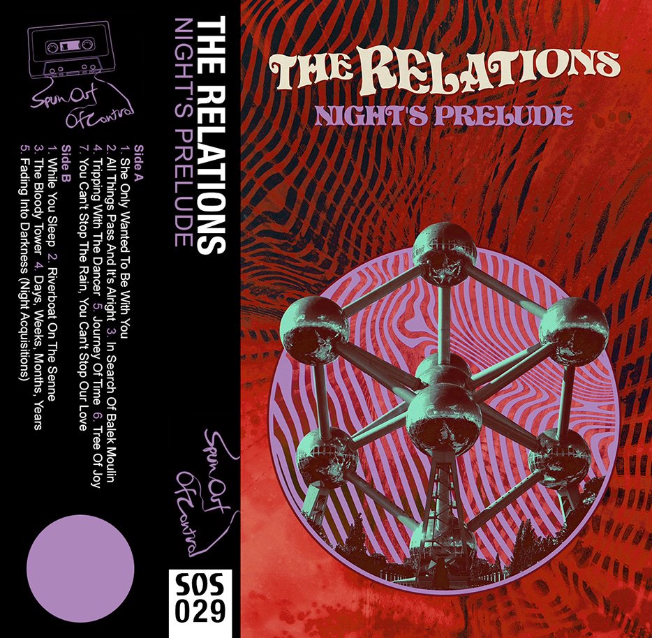 SpunOutSounds's tweet photo. Hurry, hurry, super-scurry..! 🏃‍♀️Anyone looking for last month's sold out #TheRelations psych-synth odyssey Night's Prelude... for fans of Air, Broadcast, Kraftwerk, Vanishing Twin &amp; more...

... unbelievably @RoughTrade still has a few ltd #cassettes here:
https://t.co/FNiSSyGhER https://t.co/YKR4Y3QqFd