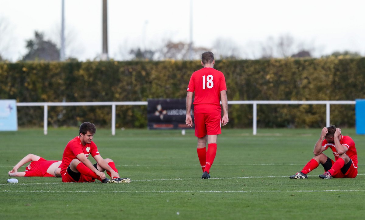 NZ_Football's tweet photo. 📸 Commiserations to @Albany_United on going out of the @ISPSHanda Chatham Cup in such a heart-breaking way....but well done on an amazing cup run, you gave everything and have done yourselves proud!

#ChathamCup #EtchYourNameInHistory @PhotosportNZ https://t.co/hZ4LfkAPJz