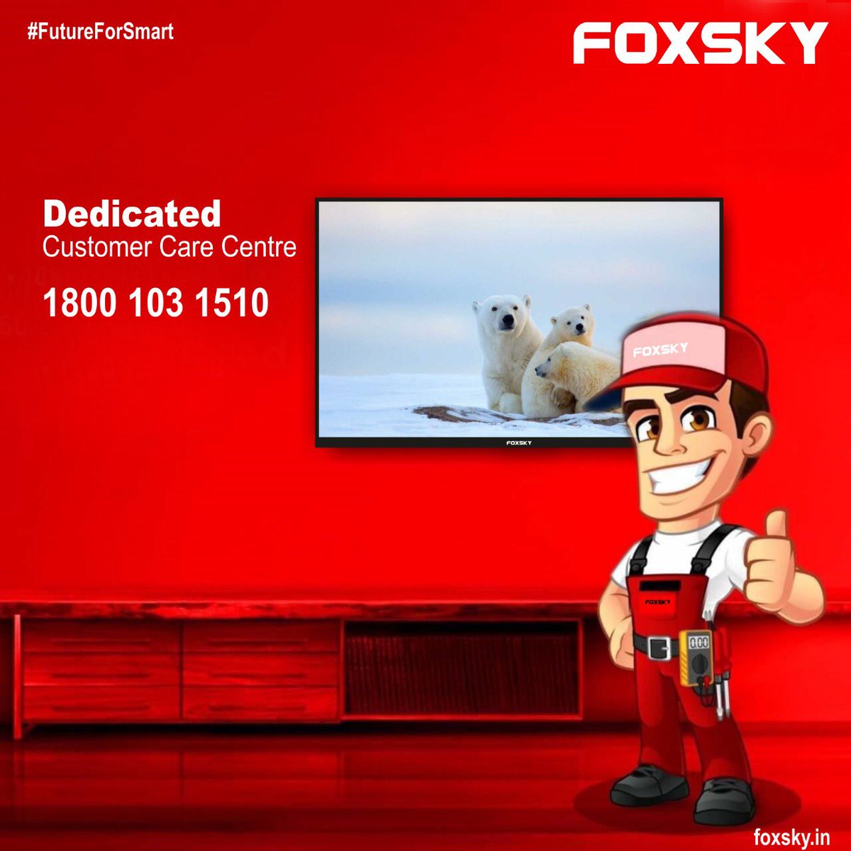 FoxskyOfficial's tweet photo. Dedicated customer care centre for easy experience to our customers .
#happycustomer
#serviceontime
#foxsky
#futureforsmart https://t.co/vAnt8sc2tC