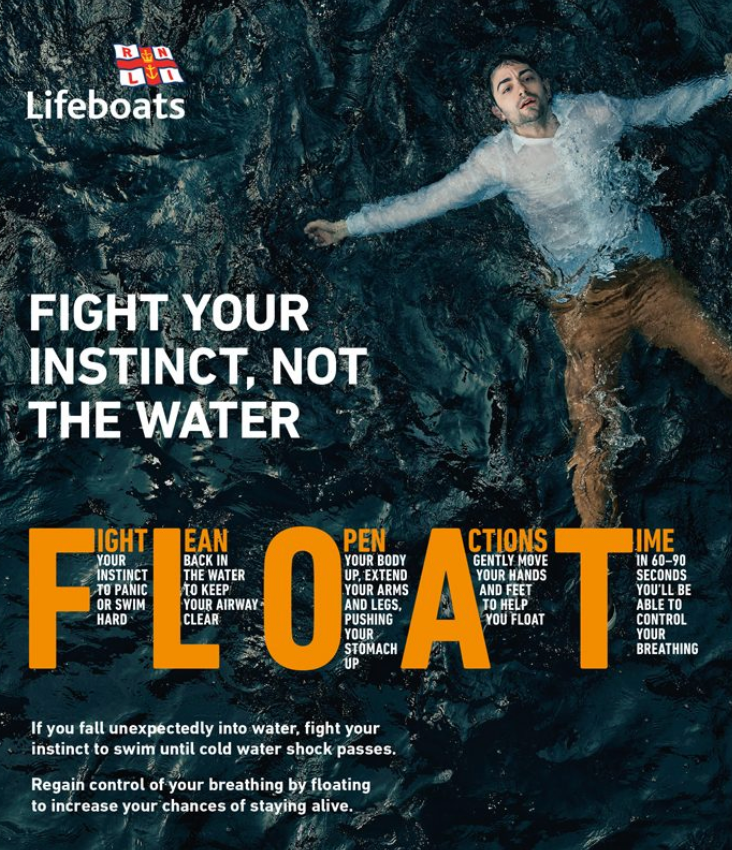 We're celebrating #CoastguardDay today. A huge shout out to all the volunteers and supporters of <a href="/RNLI/">RNLI</a>, the work you do is incredible. 
Do check out their #FloatToLive campaign, which explains what to do if you fall into water.
#respectthewater #lifesaving #selfcaresunday #safety