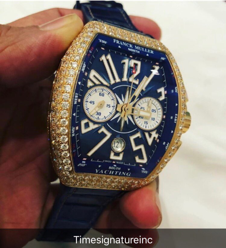 TimesignatureNG's tweet photo. Diamond Studded Franck Muller Wristwatches. Delivered at your doorstep📦 🌍 #BBNaijia #FreeOmoyeleSowore #Revolution #MUFC #SundayMotivation #Tacha #Jesus #RamaphosaLeaks #ElPasoShooting #ElPaso #Zuma #cyrilramaphosa #Walmart #Seyi #Gucci #GunControlNow https://t.co/J1NXyCfcHY