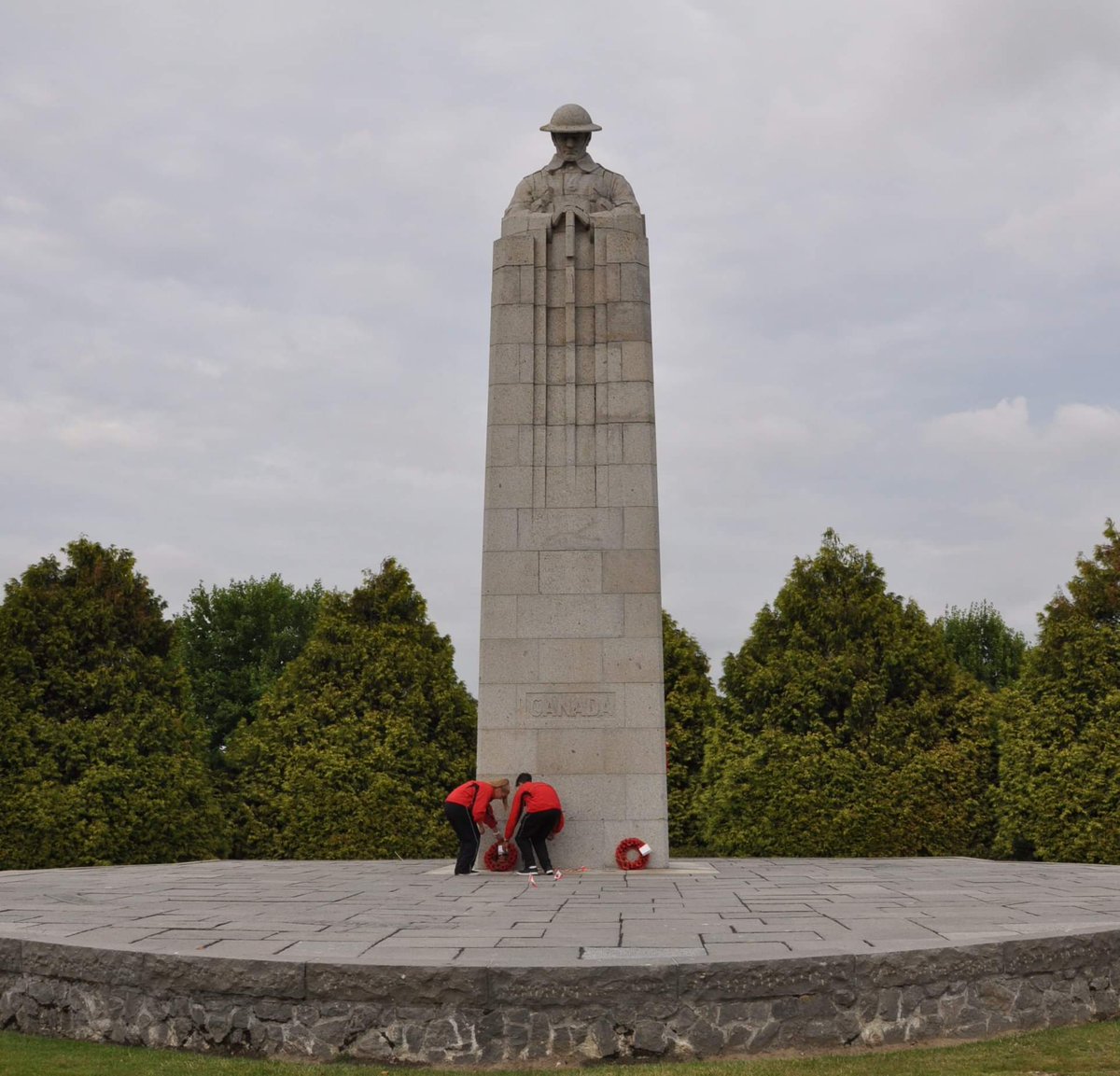 The cadets also visited Vancouver Corner to pay respects at the St Juliaan memorial which commemorates the Canadian First Division's participation in the Second Battle of Ypres of WW1

#ExMapleLeaf
<a href="/ACFexchange/">Army Cadets Exchange</a> 
@ComdCJCR