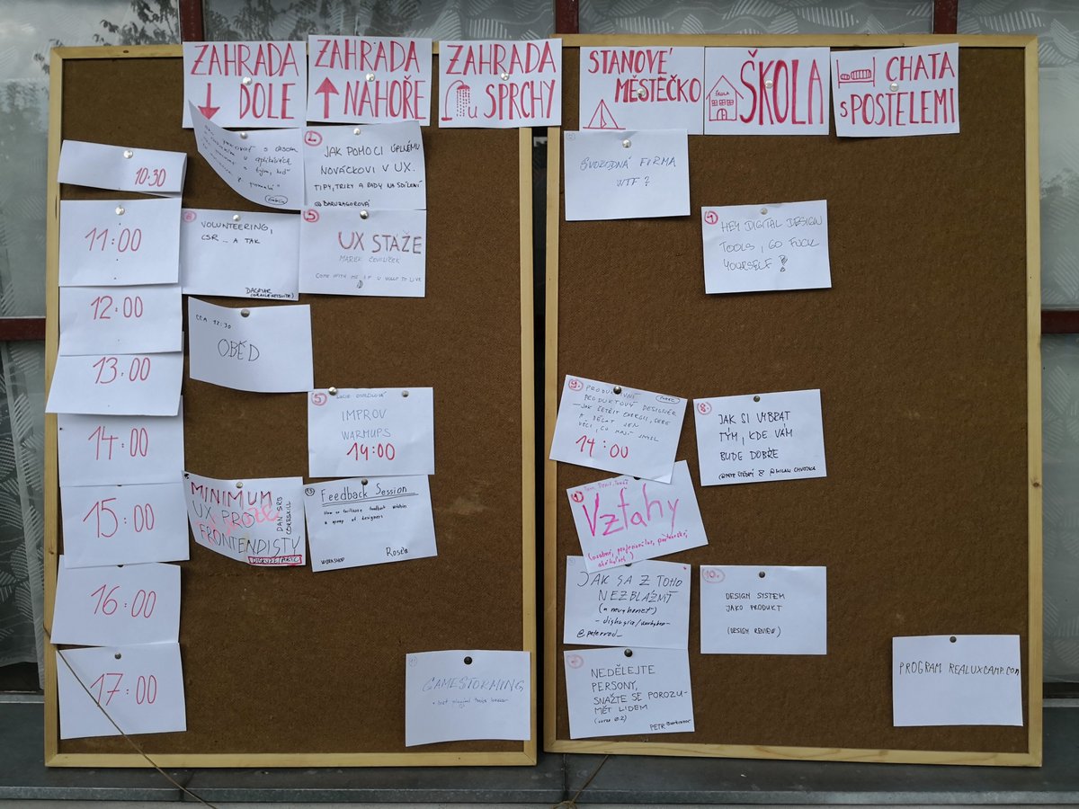 Sobotní programové menu na <a href="/RealUXCamp/">RealUXCamp</a>