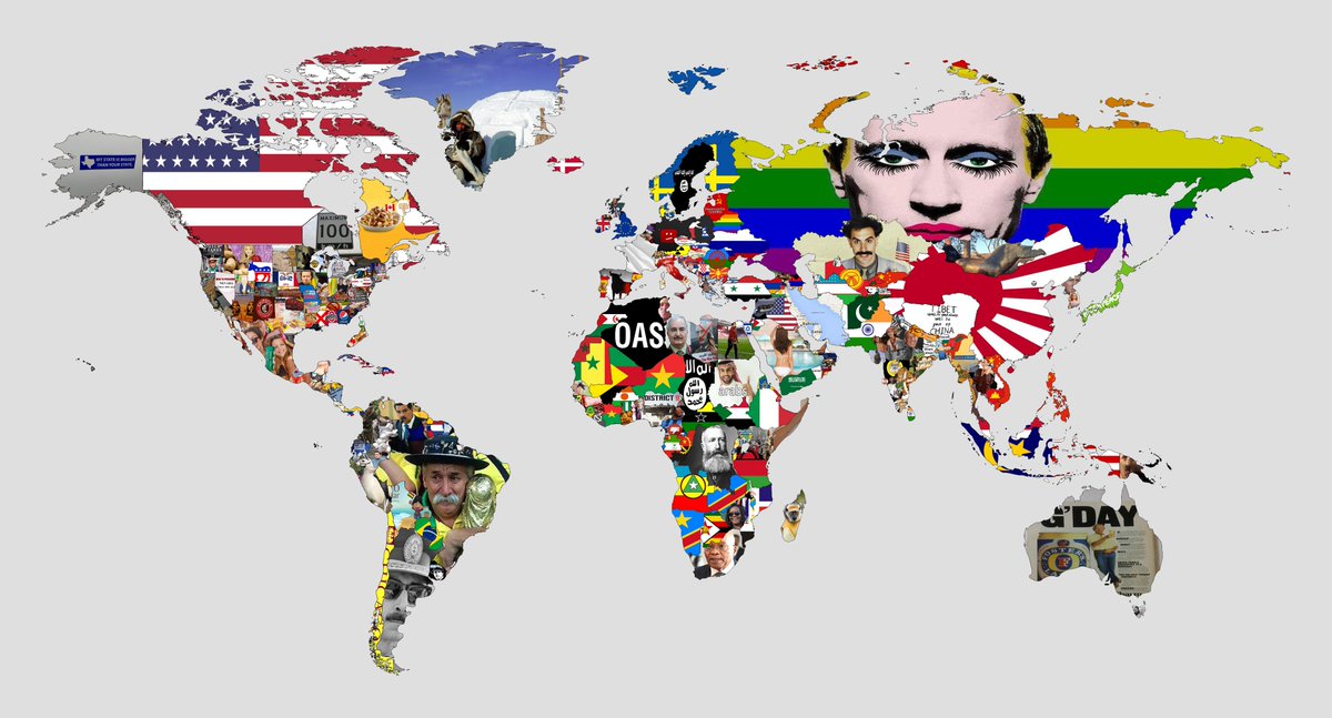 VividMaps's tweet photo. A map to trigger every country 2019
https://t.co/f33TYWIs0s
#maps #map #trigger #triggermap #triggermaps https://t.co/U9UIqL9BYb